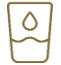 A brown and black picture of a hand washing machine