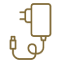 A brown and black picture of a hand washing machine